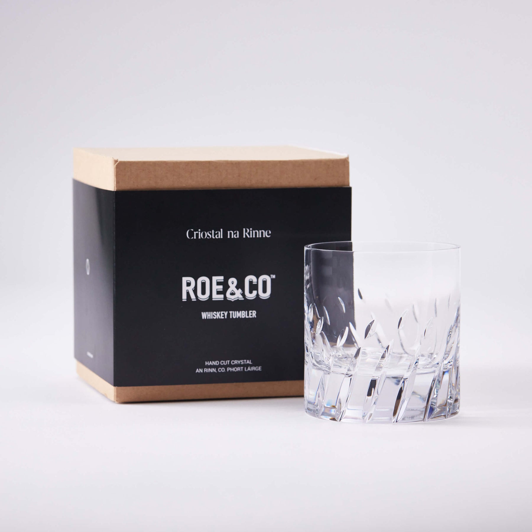 Criostal Na Rinne Old Fashioned Crystal Glass