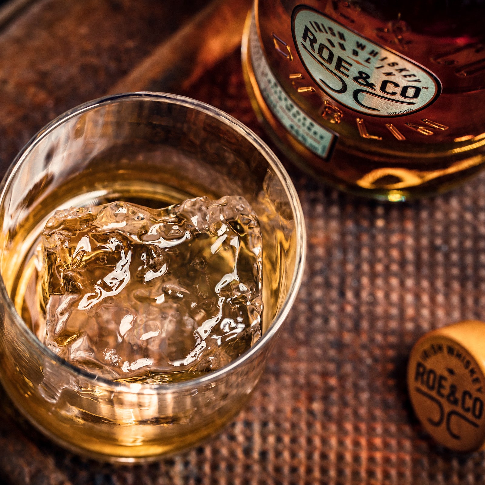 Roe & Co Irish Whiskey Old Fashioned Glass