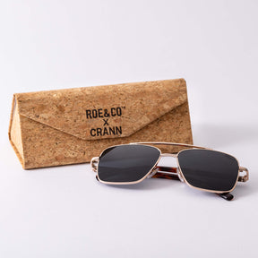 Roe & Co. x Crann Square Sunglasses