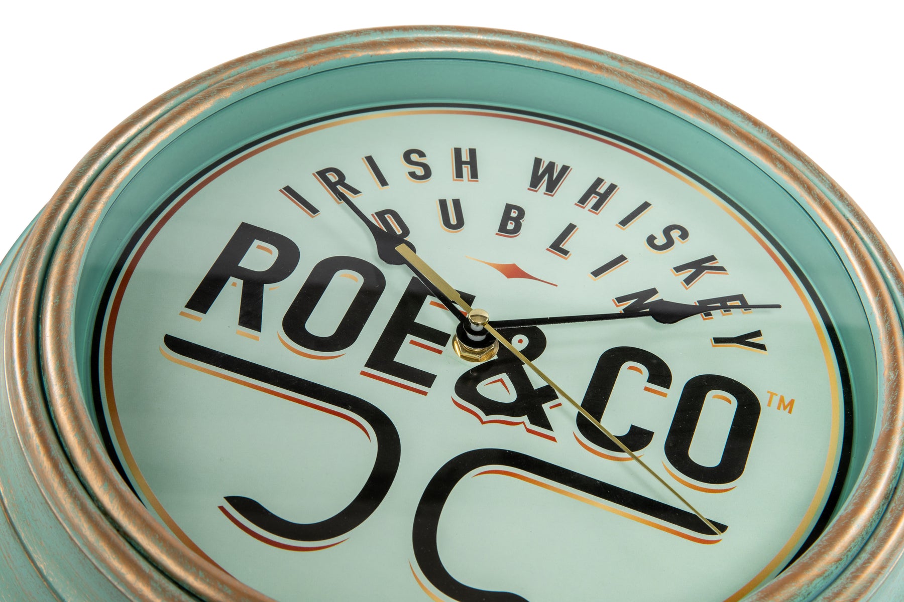 Roe & Whiskey Wall Clock