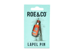 Roe & Co Whiskey Bottle Pin