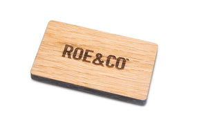Roe & Co Whiskey Wooden Magnet