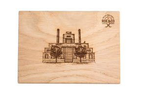 Roe & Co Wooden Postcard - Power Station