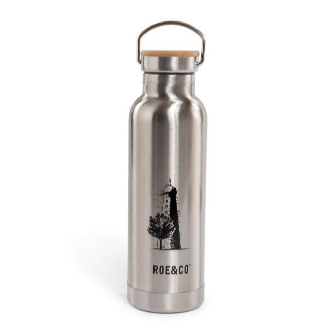 Roe & Co Whiskey Stainless Steel Water Bottle